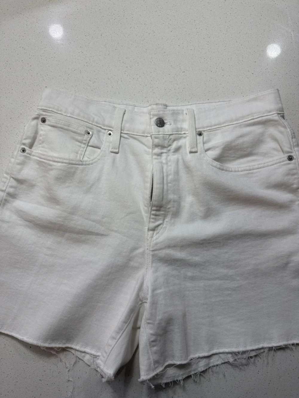 J crew High Rise Denim Shorts Size 30
